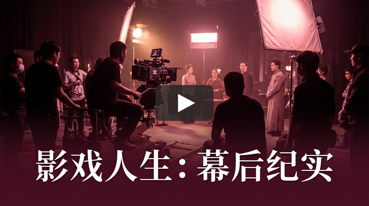 抖音揭秘影视制作全流程视频教程