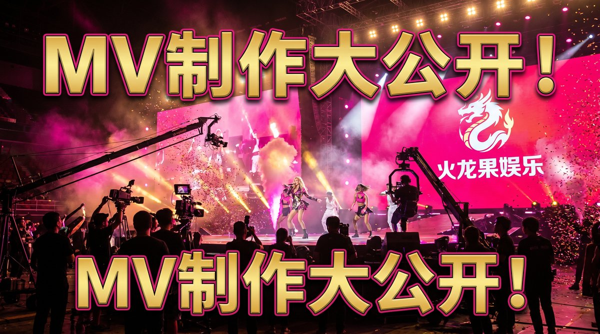 抖音揭秘 MV拍摄幕后视频花絮制作过程